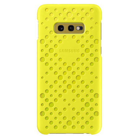 Official Samsung Galaxy S10e Pattern Cases - White And Yellow (2 Pack)