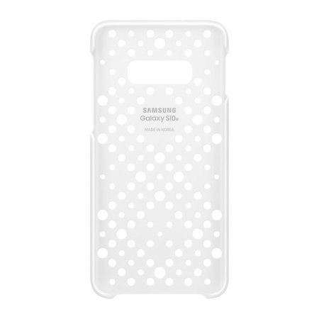 Offizielle Samsung Galaxy S10e Pattern Cases-Weiß und Gelb (2er Pack)