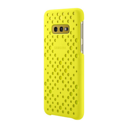 Offizielle Samsung Galaxy S10e Pattern Cases-Weiß und Gelb (2er Pack)