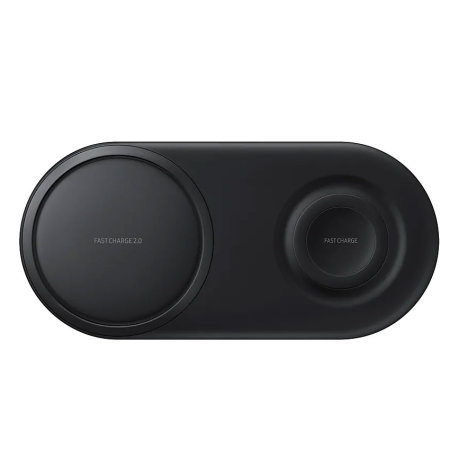 Official Samsung Qi Wireless Fast Charging 2.0 Duo Pad - Black