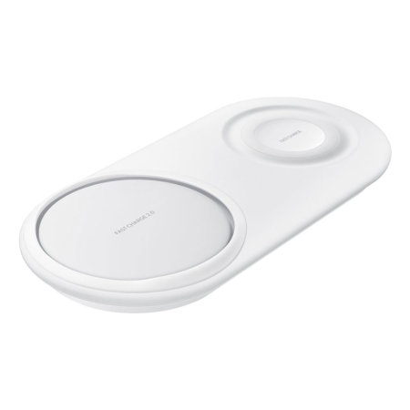 Official Samsung Qi Wireless Fast Charging 2.0 Duo Pad - White