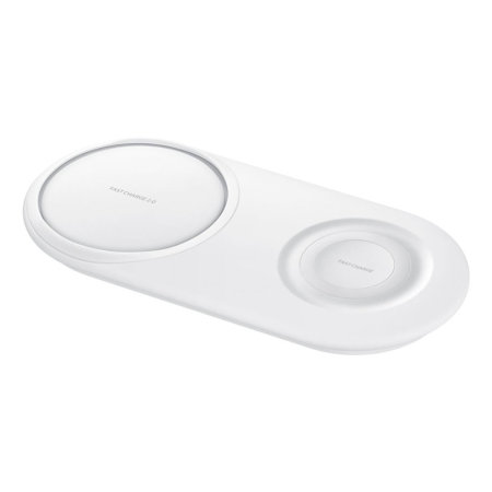 Official Samsung Qi Wireless Fast Charging 2.0 Duo Pad - White