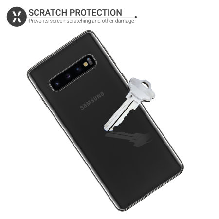 Olixar Front And Back Samsung Galaxy S10 Plus TPU Screen Protectors