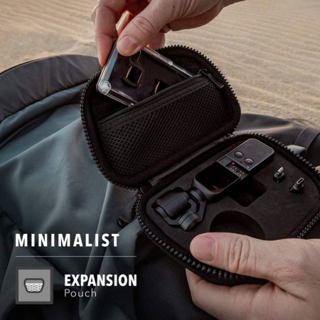PolarPro DJI Osmo Pocket Minimalist Carry Case - Black