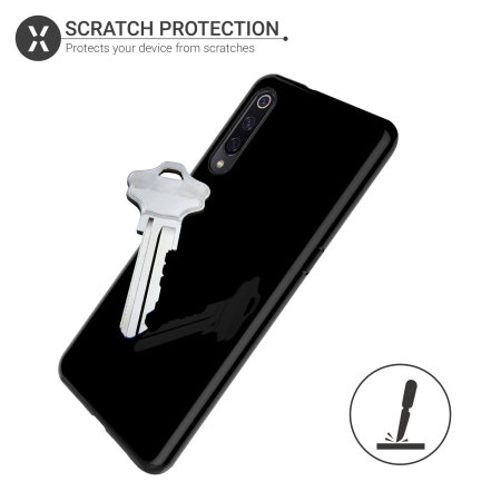 Olixar FlexiShield Xiaomi Mi 9 Case - Solid Black