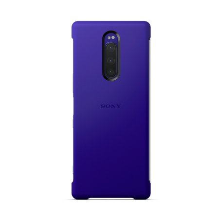 Official Sony Xperia 1 Style Cover Touch Case SCTI30  - Purple