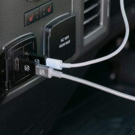 Adaptateur USB-C vers USB-A Scosche – Noir – Pack de 2