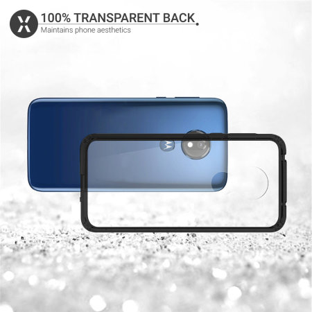 Olixar ExoShield Tough Snap-on Moto G7 Play Case - Black