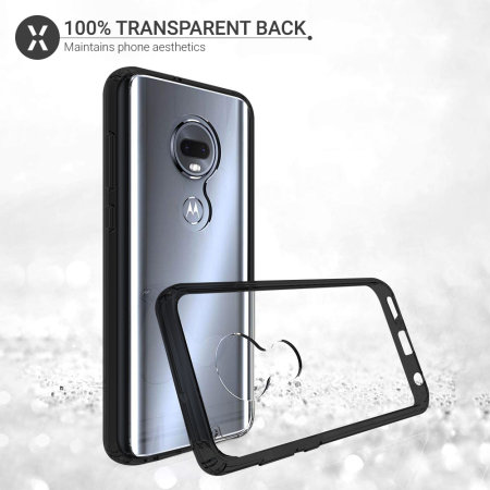 Olixar ExoShield Tough Snap-on Moto G7 Case - Black