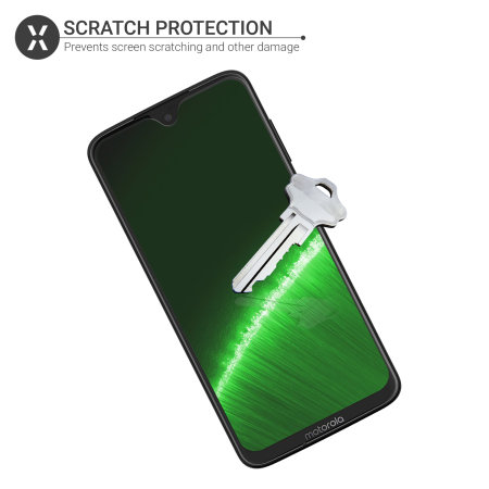 Protection d'écran Motorola Moto G7 Plus Film Olixar – Pack de 2