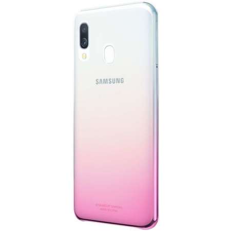 Official Samsung Galaxy A40 Gradation Cover Case - Pink