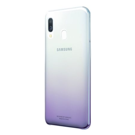 Official Samsung Galaxy A40 Gradation Cover Case - Violet
