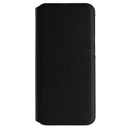Officieel Samsung Galaxy A40 Wallet Flip Cover Case - Zwart