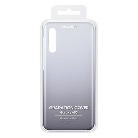 Official Samsung Galaxy A50 Gradation Cover Case - Black
