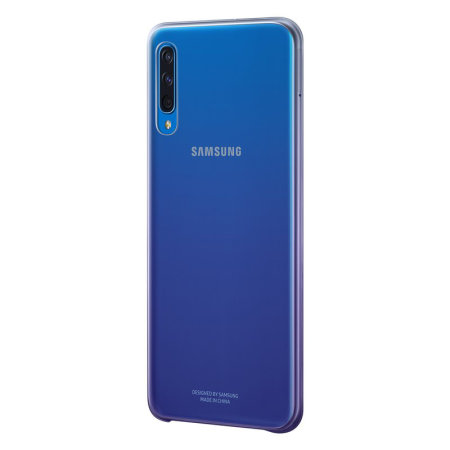 Offizielle Samsung Galaxy A50 Gradation Cover Hülle - Lila