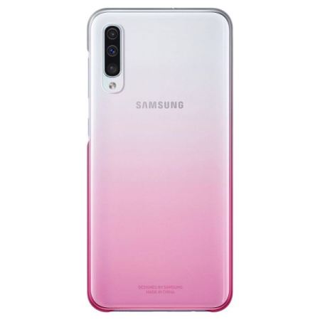 Coque officielle Samsung Galaxy A50 Gradation Cover – Rose
