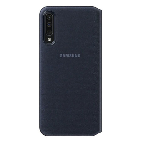 Official Samsung Galaxy A50 Wallet Flip Cover Case - Black