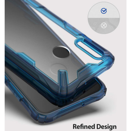 Rearth Ringke Fusion X Huawei P Smart 2019 Deksel - Space Blå