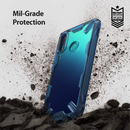 Moex Collana Per Cellulare Per Huawei P Smart (2017) – Custodia In Silicone Con Cinturino Regolabile Rainbow