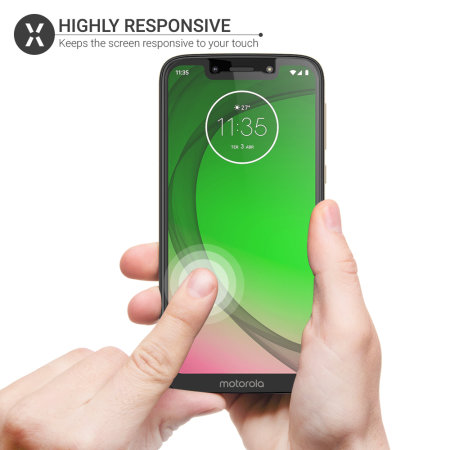 Olixar Motorola Moto G7 Play Tempered Glass Screen Protector
