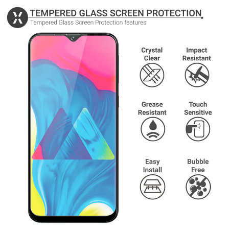 Protector de Pantalla Samsung Galaxy M10 Olixar Cristal Templado