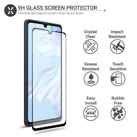 Olixar Sentinel Huawei P30 Case en Screenprotector - Blauw