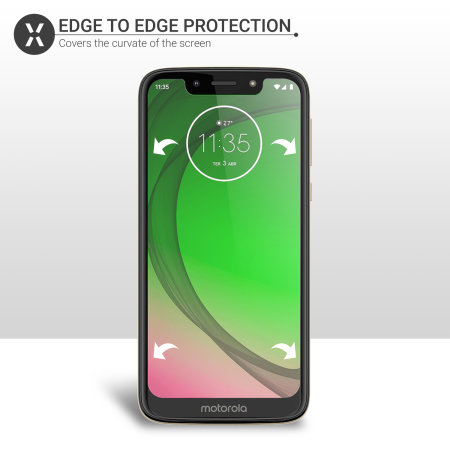 Olixar Motorola Moto G7 Play Film Screen Protector 2-in-1 Pack