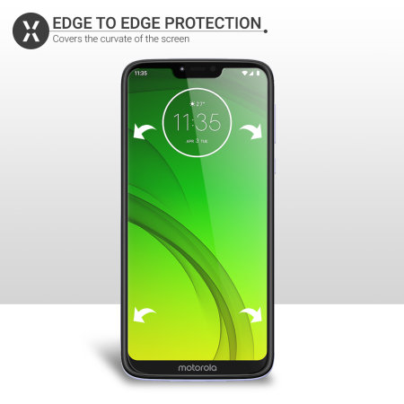 Olixar Motorola Moto G7 Power Film Screen Protector 2-in-1 Pack