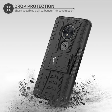 Olixar ArmourDillo Moto G7 Play Protective Case - US Version - Black