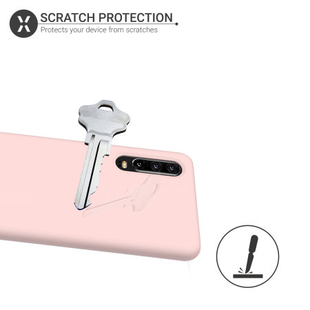 Olixar Soft Silicone Huawei P30 Case - Pastel Pink