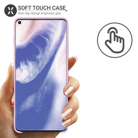 Olixar Soft Silicone Huawei P30 Pro Case - Pastel Pink