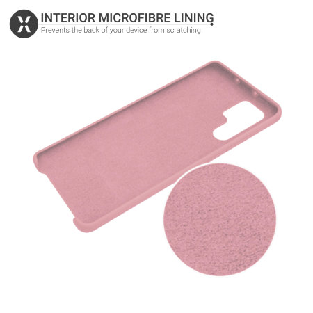Olixar Soft Silicone Huawei P30 Pro Case - Pastel Pink