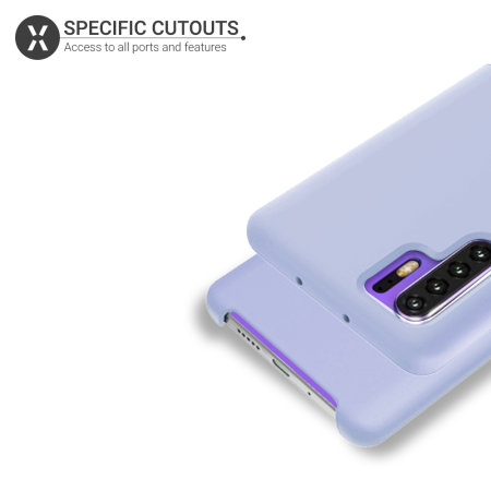 Olixar Soft Silicone Huawei P30 Pro Case - Lilac