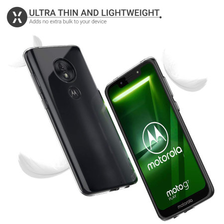 Olixar Ultra-Thin Moto G7 Play Case - 100% Clear