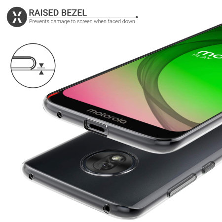 Olixar Ultra-Thin Moto G7 Play Case - 100% Clear
