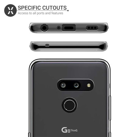 Olixar Ultra-Thin LG G8 Case - 100% Clear