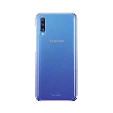 Coque officielle Samsung Galaxy A70 Gradation Cover – Violet