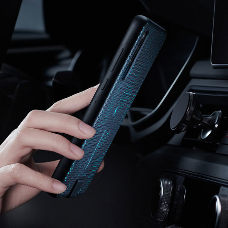 Coque officielle Huawei P30 compatible charge sans fil – Bleu
