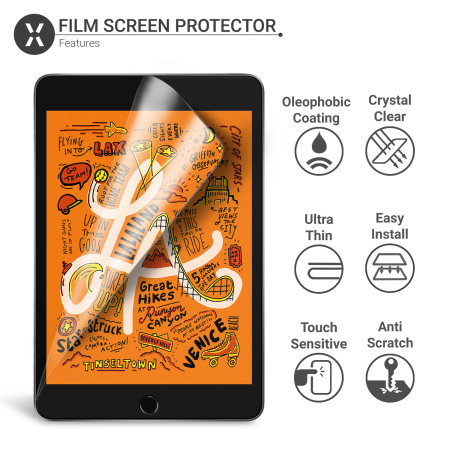Olixar IPad Mini 2019 Film Screen Protector 2-in-1 Pack