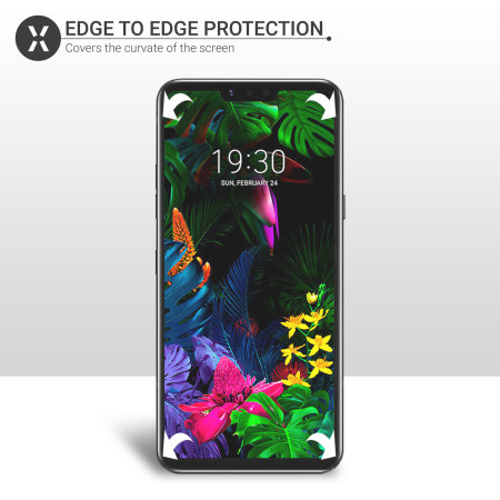 Olixar LG G8 Screen Protector 2-in-1 Pack