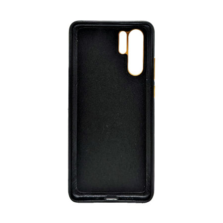 Olixar Genuine Leather Huawei P30 Pro Case - Black (DNL)