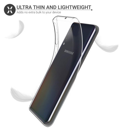 Olixar Ultra-Thin Samsung Galaxy A70 Deksel - 100% Klar