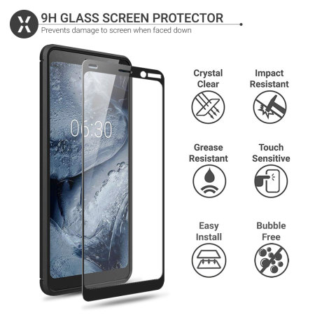 Olixar Sentinel Nokia 9 Pureview Case And Glass Screen Protector