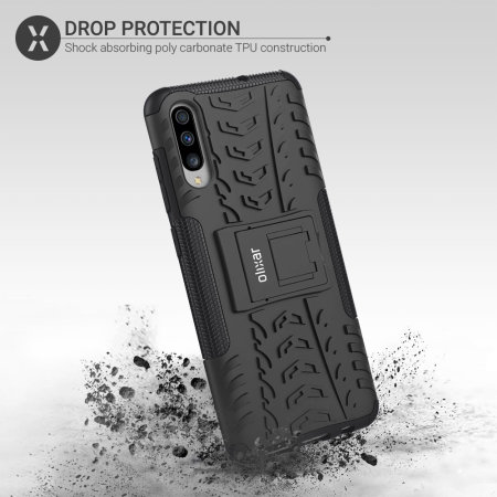 Olixar ArmourDillo Samsung Galaxy A70 Protective Case - Black