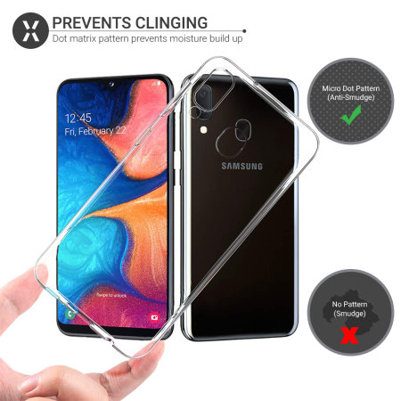 Olixar Ultra-Thin Samsung Galaxy A20e Case - 100% Clear