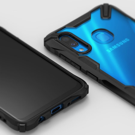Ringke Fusion X Samsung Galaxy A30 - Blauw