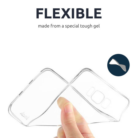 Olixar Clear FlexiShield Case - For Samsung Galaxy S8 Plus