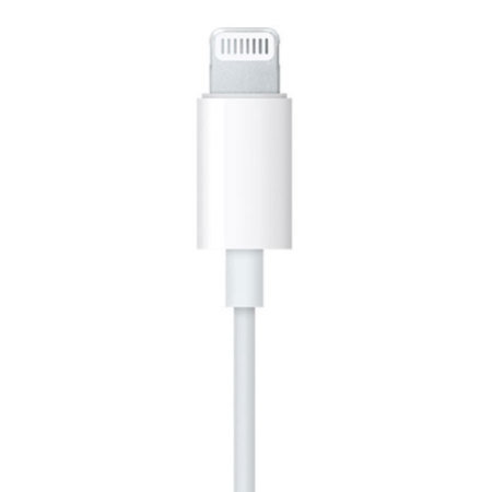 Official Apple Earphones with Lightning Connector - White