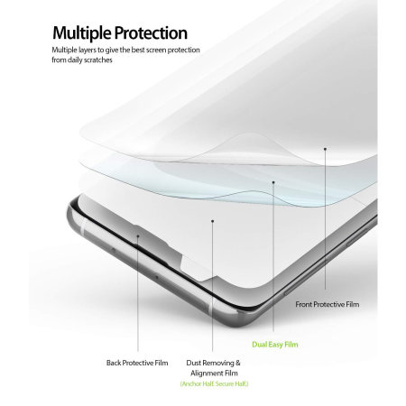 Protector pantalla completa para Samsung Galaxy S10 5G Ringke -P ack 2