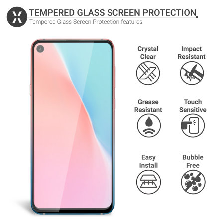 Olixar Samsung Galaxy A60 Tempered Glass Screen Protector